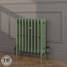 CI-RC660-GRN-FB-LS04 - Richmond Green 4 Column Victorian Cast Iron Radiator H660mm x W1146mm CI-RC660-GRN-FB-LS04 - Richmond Green 4 Column Victorian Cast Iron Radiator H660mm x W1146mm